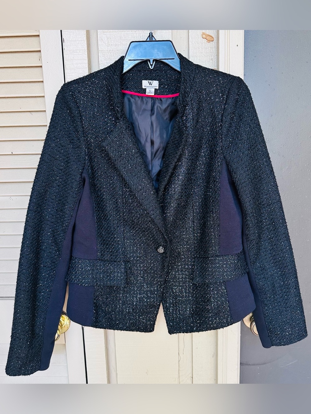 Worthington Tweed Blazer Size Large